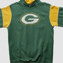 Fanatics Green Bay Packers NFL 2000s Hooded Sweatshirt Green Vintage
