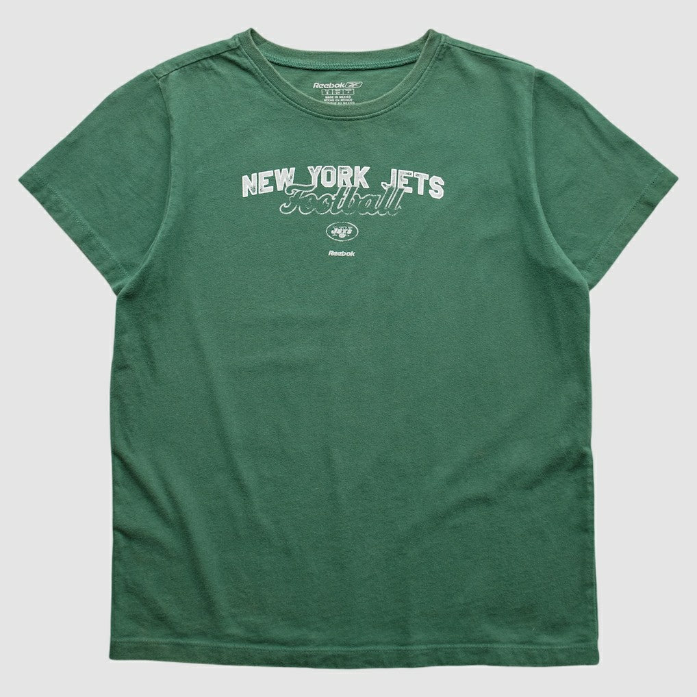 Fanatics New York Jets Reebok 2010s T-shirt Green Vintage