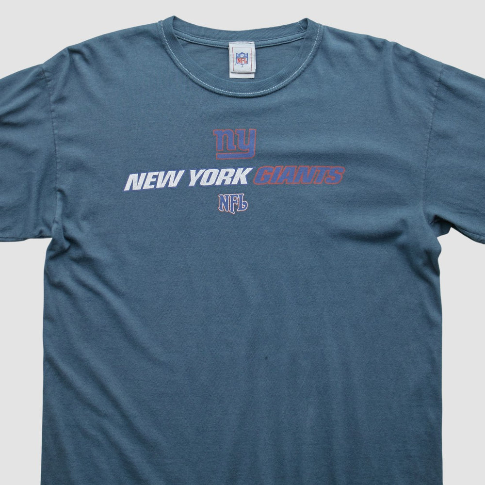 Fanatics New York Giants NFL 2000s Long Sleeve T-shirt Blue Vintage
