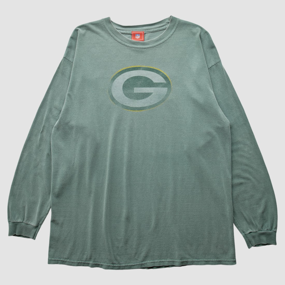 Fanatics Green Bay Packers 2000s Long Sleeve T-shirt Green Vintage