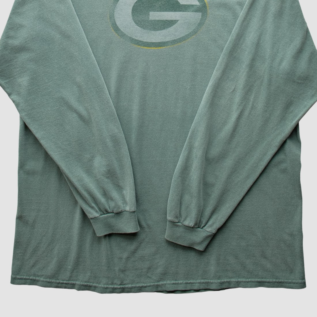 Fanatics Green Bay Packers 2000s Long Sleeve T-shirt Green Vintage