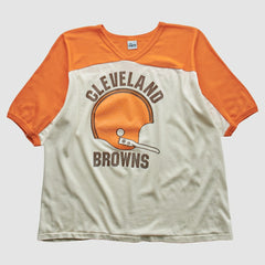Fanatics Cleveland Browns The Knits 80s T-shirt White Vintage