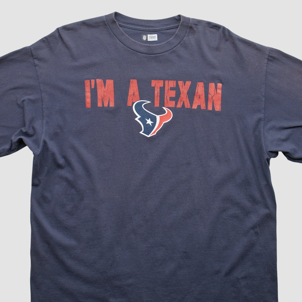 Fanatics Houston Texans NFL 2010s Long Sleeve T-shirt Navy Vintage