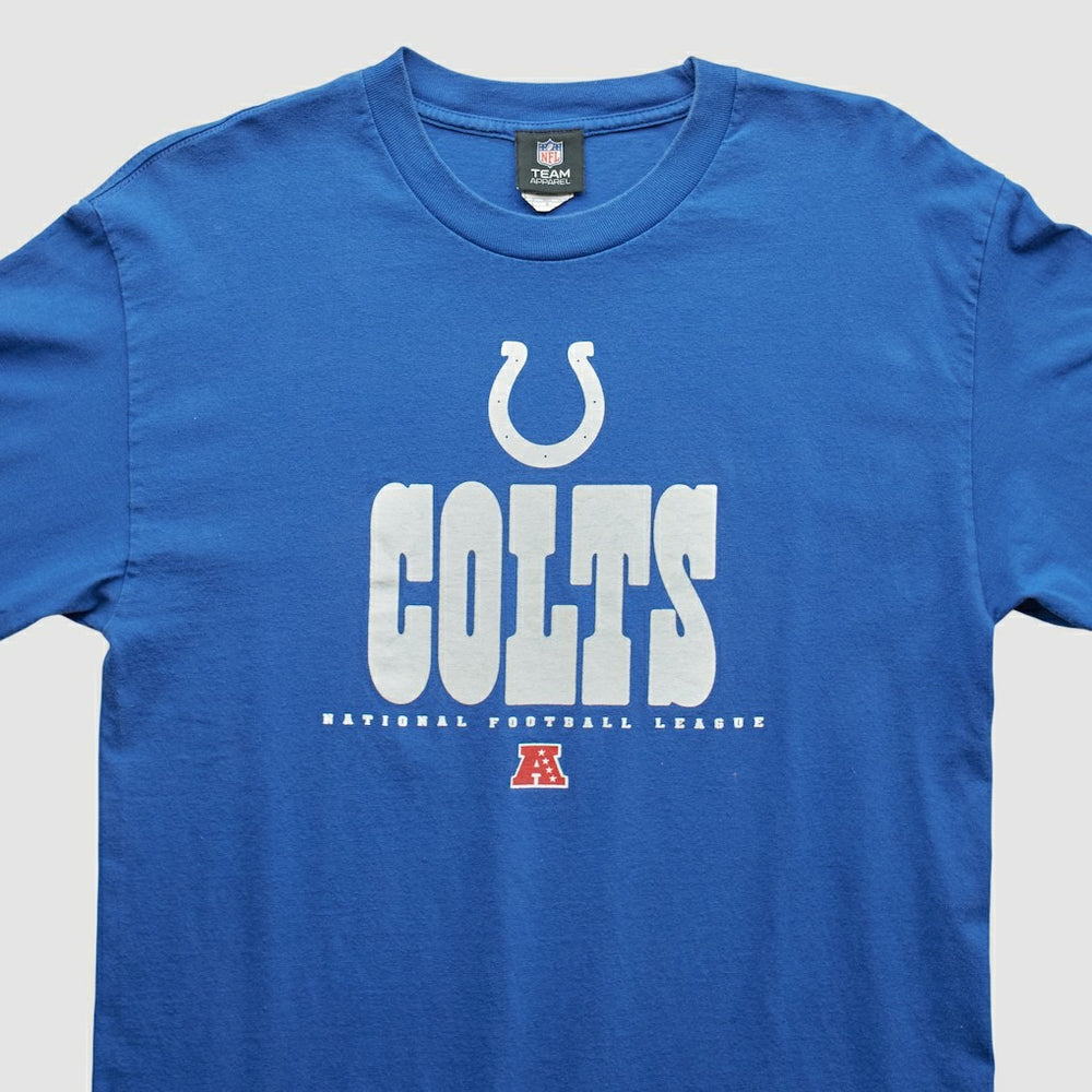 Fanatics Indianapolis Colts NFL 2010s Long Sleeve T-shirt Blue Vintage