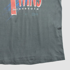 Minnesota Twins Salem 90s T-shirt - Gray - Vintage - Fanatics Online