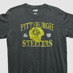 Fanatics Pittsburgh Steelers NFL 2010s Long Sleeve T-shirt Charcoal Vintage