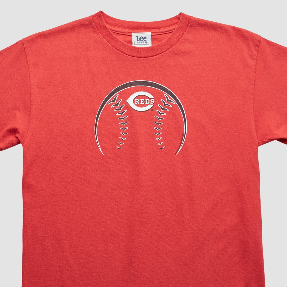 Cincinnati Reds Lee Apparel 2000s T-shirt - Red - XVintage - Fanatics Lifestyle