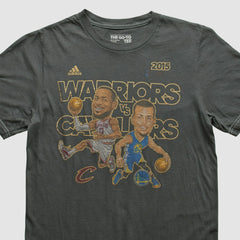 Golden State Warriors 2015 T-shirt for sale Charcoal Vintage | Adidas outlet