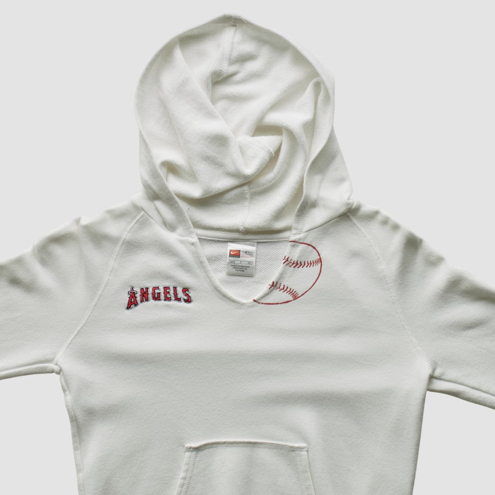 Los Angeles Angels 2000s Hooded Sweatshirt - White - XXVintage - Fanatics Online