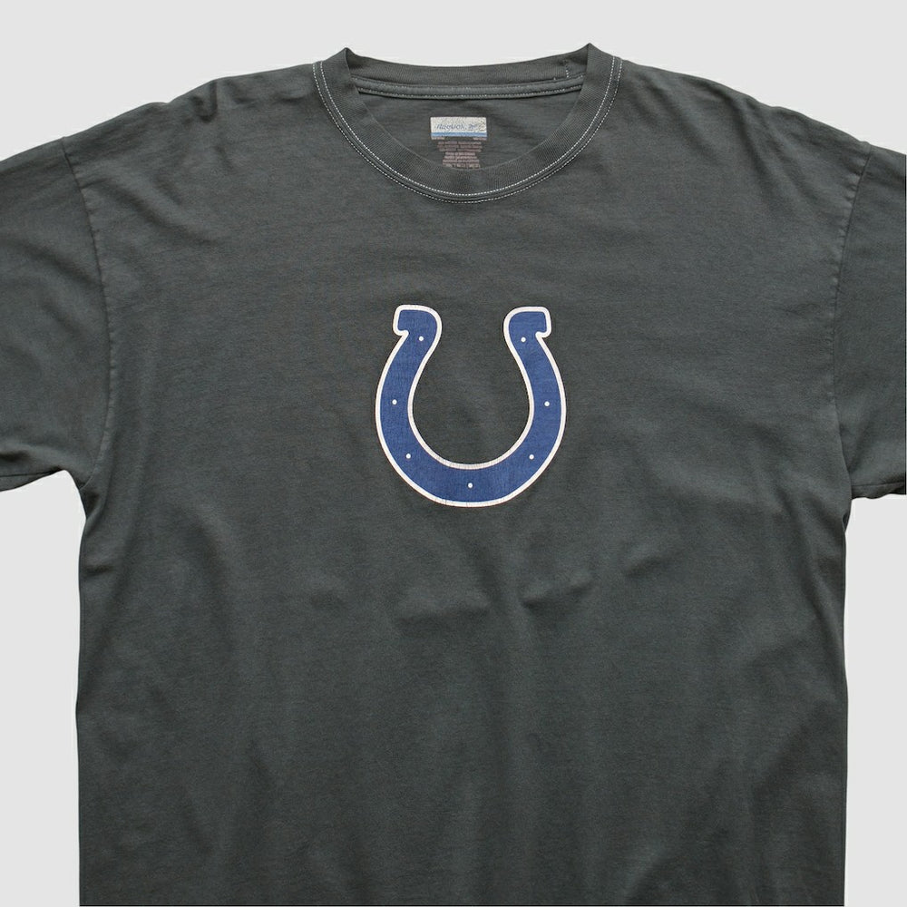 Fanatics Indianapolis Colts Reebok 2000s Long Sleeve T-shirt Charcoal Vintage