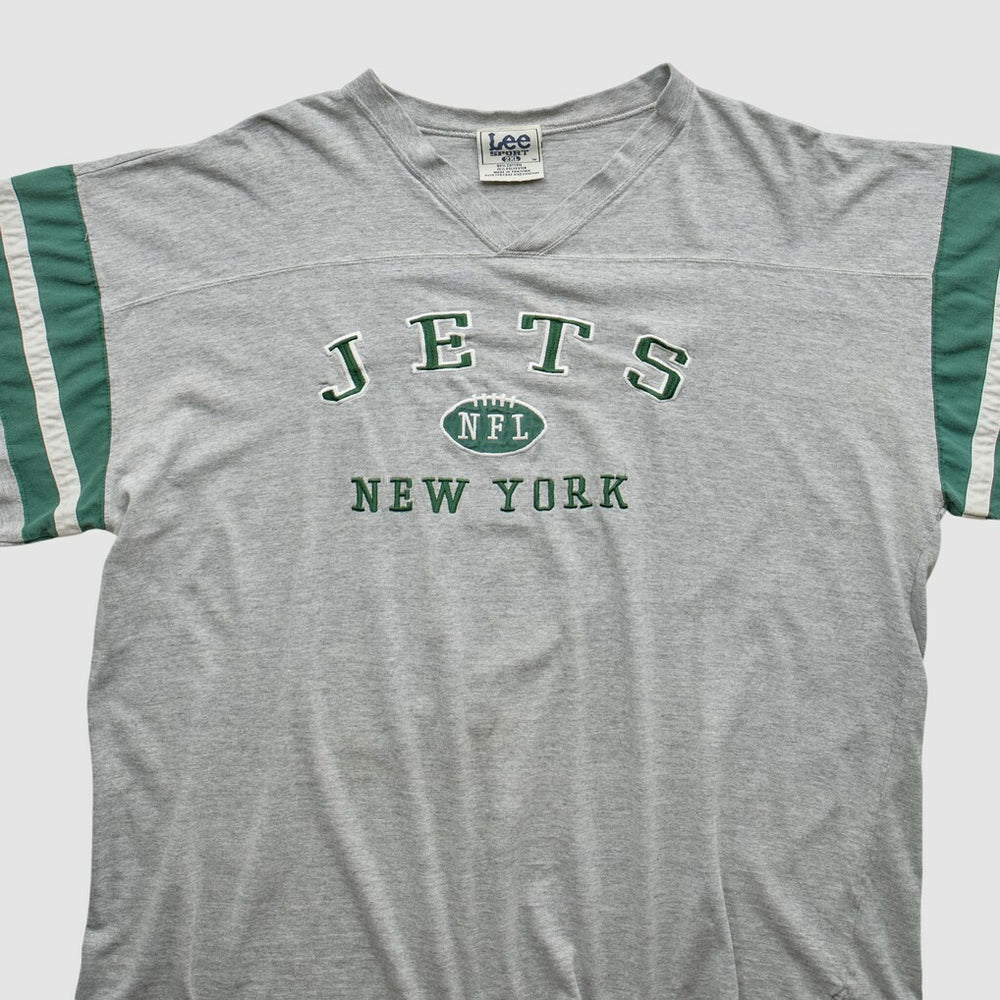 Fanatics New York Jets Lee Sport 90s T-shirt Gray Vintage