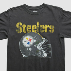Fanatics Pittsburgh Steelers Reebok 2010s Long Sleeve T-shirt Black Vintage