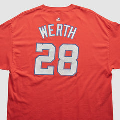 Washington Nationals 2000s T-shirt - Red - XVintage - Fanatics Online