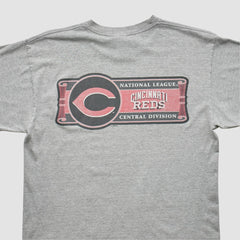 Cincinnati Reds Nike 2000s T-shirt - Heather Gray - Vintage - Nike Lifestyle