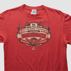 Arizona Diamondbacks Majestic 2012 T-shirt - Red - Vintage - Fanatics Sale