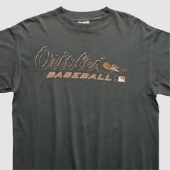 Baltimore Orioles Majestic 2000s T-shirt - Charcoal - Vintage - Fanatics Online
