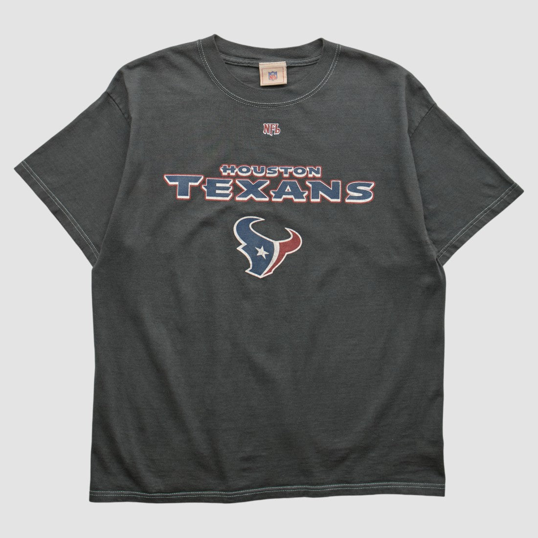 Fanatics Houston Texans NFL 2000s T-shirt Charcoal Vintage