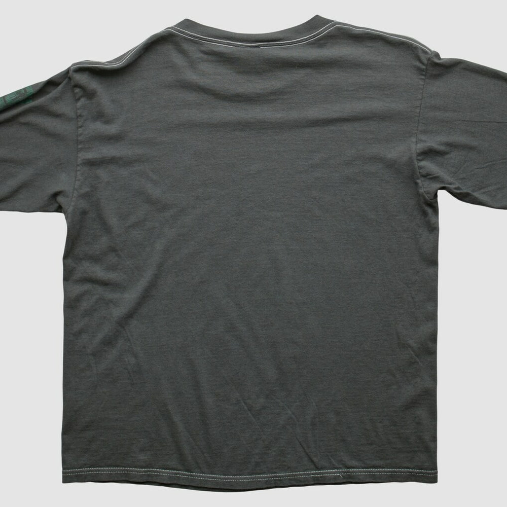 Fanatics Green Bay Packers NFL 2000s Long Sleeve T-shirt Charcoal Vintage