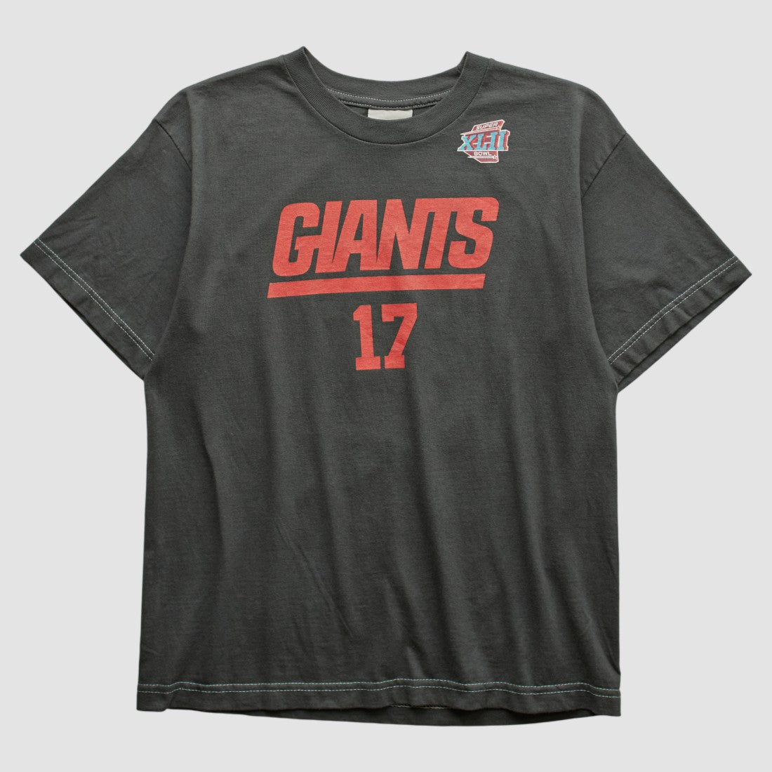 Fanatics New York Giants 2008 T-shirt Charcoal Vintage