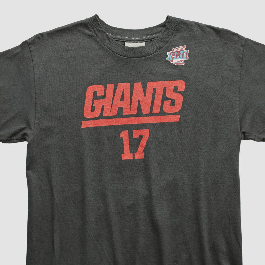 Fanatics New York Giants 2008 T-shirt Charcoal Vintage