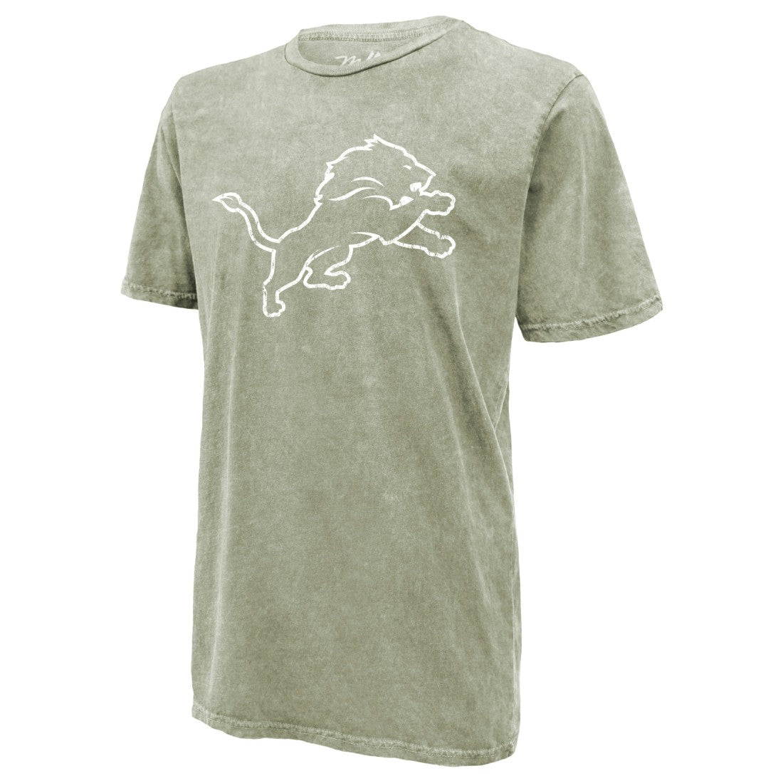 Jahmyr Gibbs Detroit Lions Majestic Threads Mineral Wash Name & Number T-Shirt Moss Green