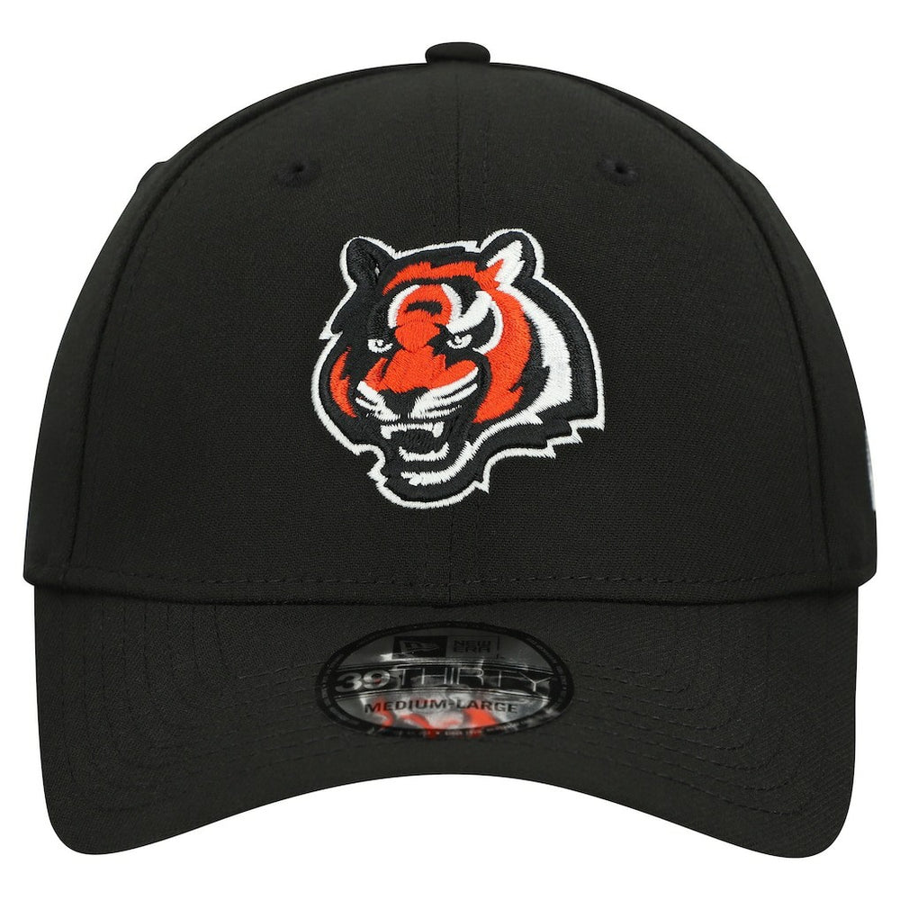 Cincinnati Bengals New Era Main 39THIRTY Flex Hat Black