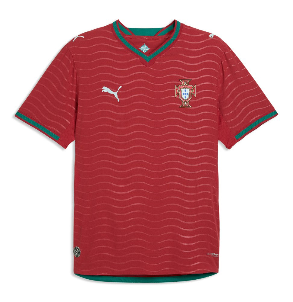 Portugal National Team 2026 Home On Field Jersey Red - Puma Discount
