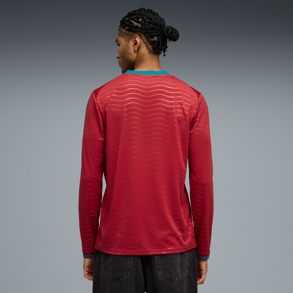 Portugal National Team 2026 Home Replica Long Sleeve Jersey Red - Puma for sale