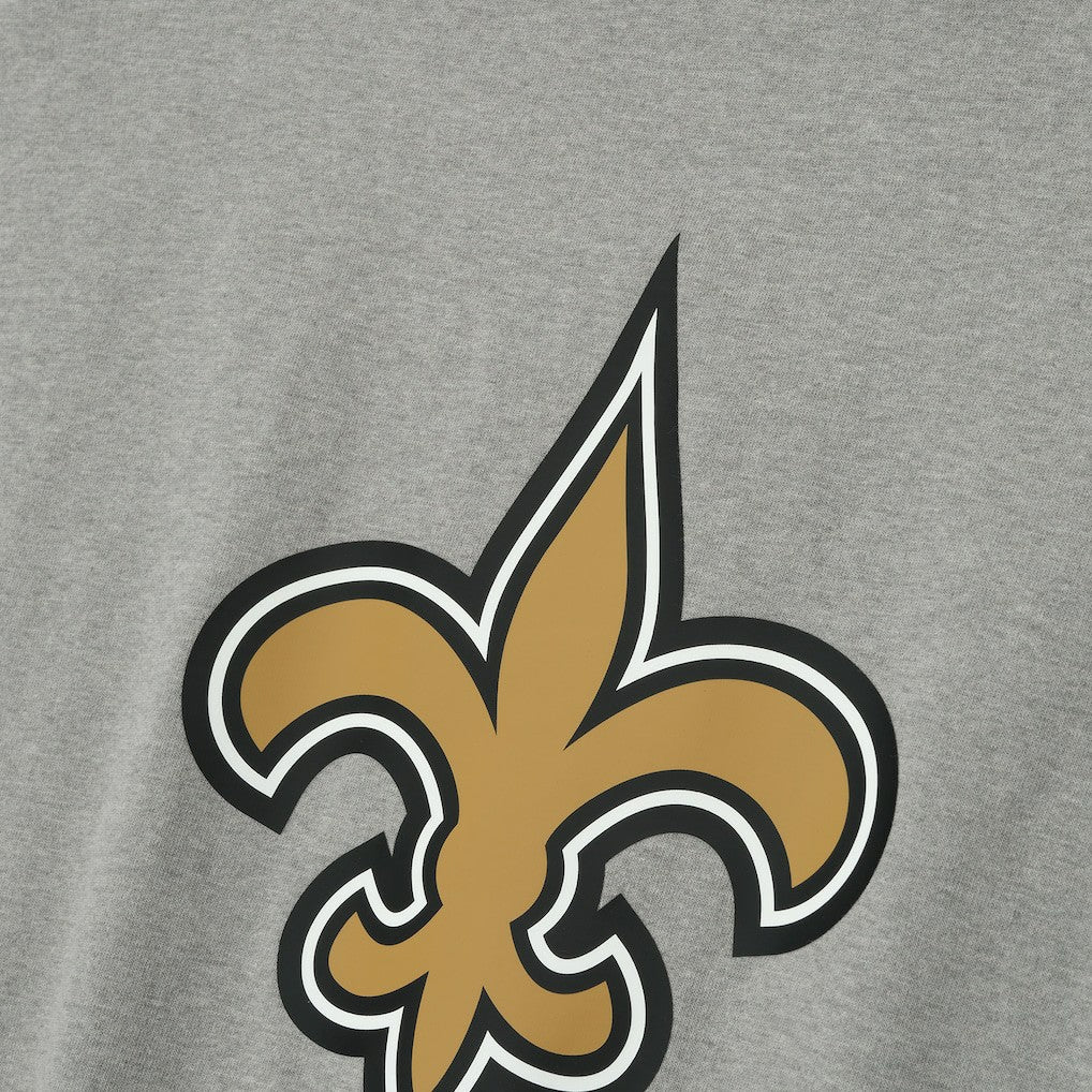 New Orleans Saints Fear of God x NFL Unisex 3/4-Sleeve T-Shirt Heather Gray