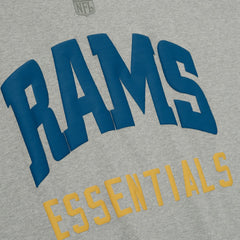 Los Angeles Rams Fear of God x NFL Unisex 3/4-Sleeve T-Shirt Heather Gray