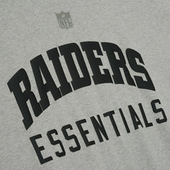 Las Vegas Raiders Fear of God x NFL Unisex 3/4-Sleeve T-Shirt Heather Gray