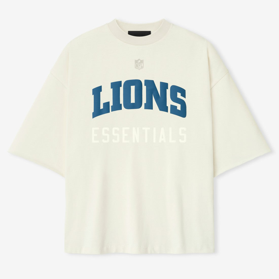 Detroit Lions Fear of God x NFL Unisex 3/4-Sleeve T-Shirt Cream