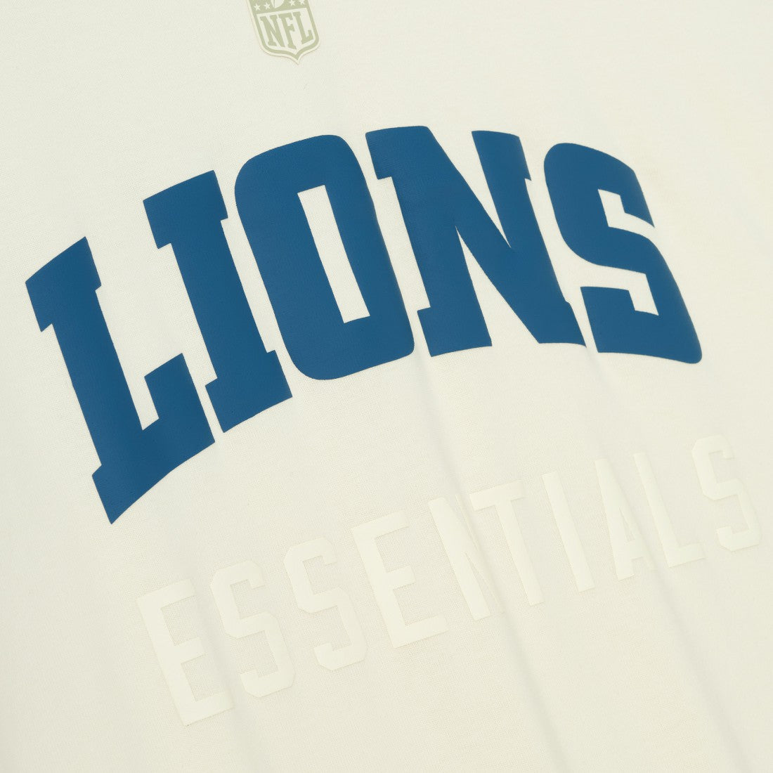 Detroit Lions Fear of God x NFL Unisex 3/4-Sleeve T-Shirt Cream
