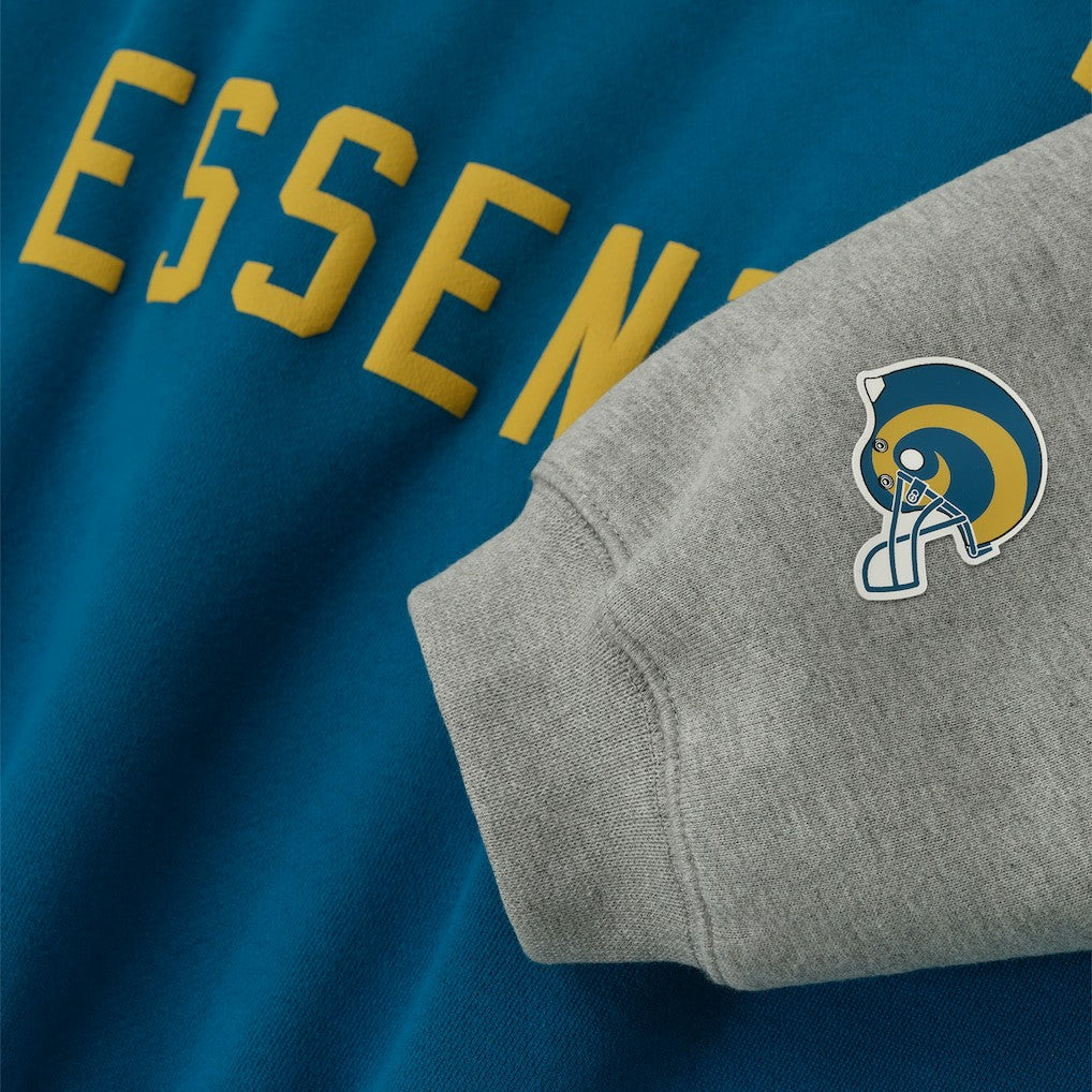 Los Angeles Rams Fear of God x NFL Unisex Sport Hoodie Royal/Heather Gray