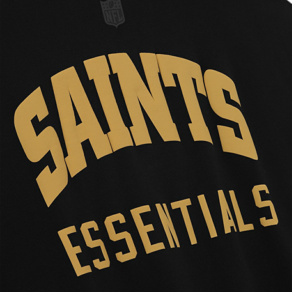 New Orleans Saints Fear of God x NFL Unisex Sport Hoodie Black/Heather Gray
