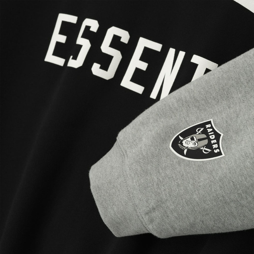 Las Vegas Raiders Fear of God x NFL Unisex Sport Hoodie Black/Heather Gray