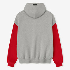 Atlanta Falcons Fear of God x NFL Unisex Sport Hoodie Heather Gray/Red