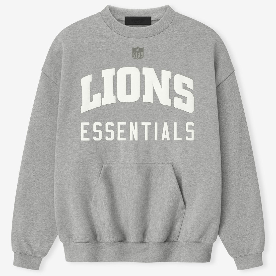 Detroit Lions Fear of God x NFL Unisex Sport Sweatshirt Heather Gray
