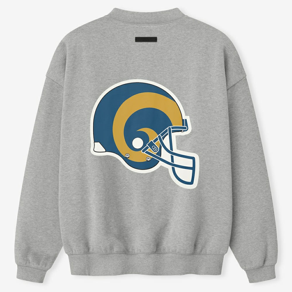 Los Angeles Rams Fear of God x NFL Unisex Sport Sweatshirt Heather Gray