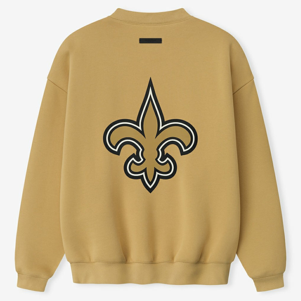 New Orleans Saints Fear of God x NFL Unisex Sport Sweatshirt Gold