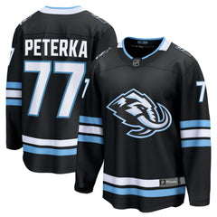 JJ Peterka Utah Mammoth Fanatics Home Breakaway Jersey - Black - NHL 203635983