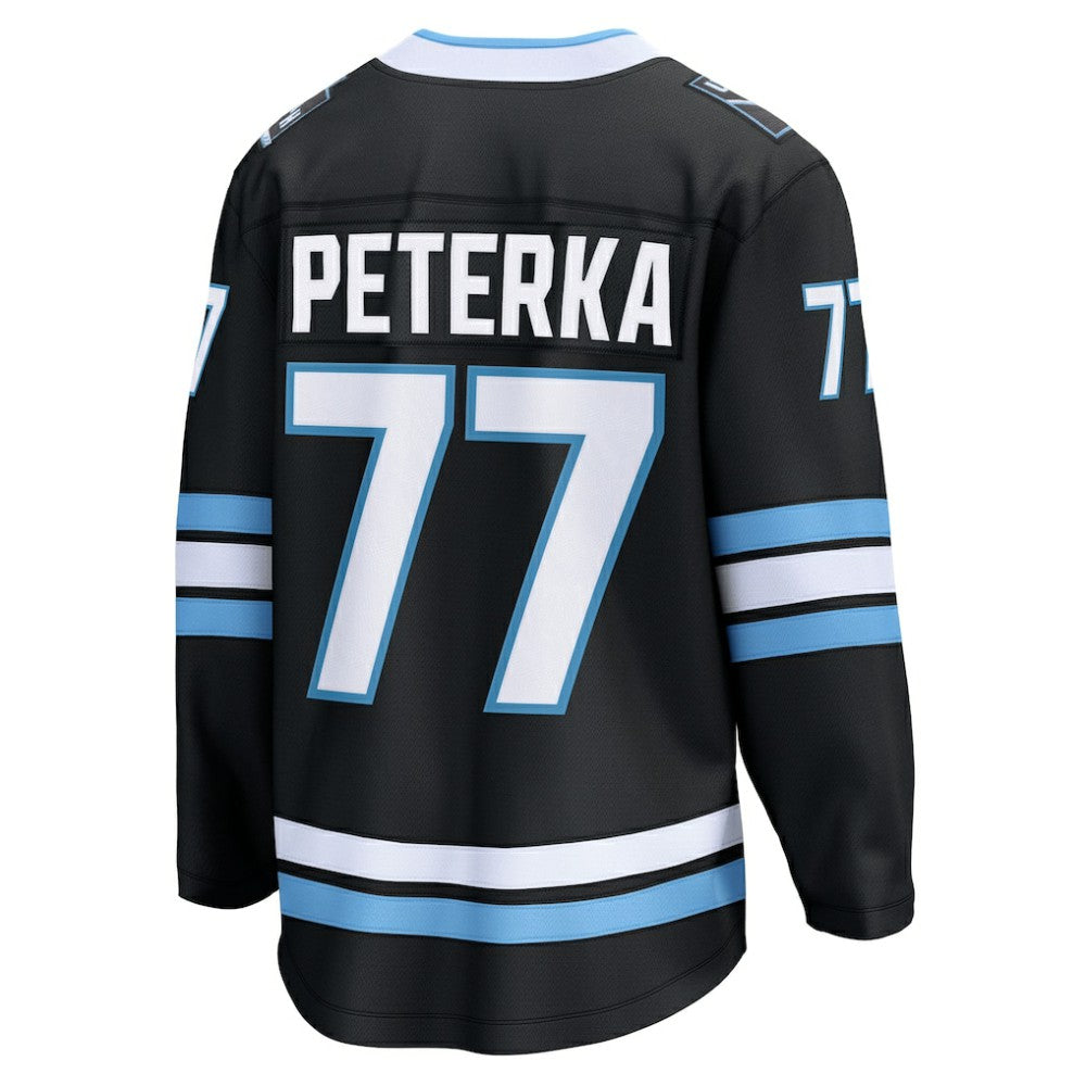 JJ Peterka Utah Mammoth Fanatics Home Breakaway Jersey - Black - NHL 203635983