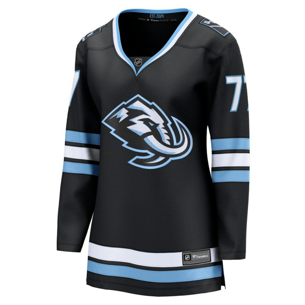 JJ Peterka Utah Mammoth Fanatics Women's Home Breakaway Jersey - Black - NHL 203635984