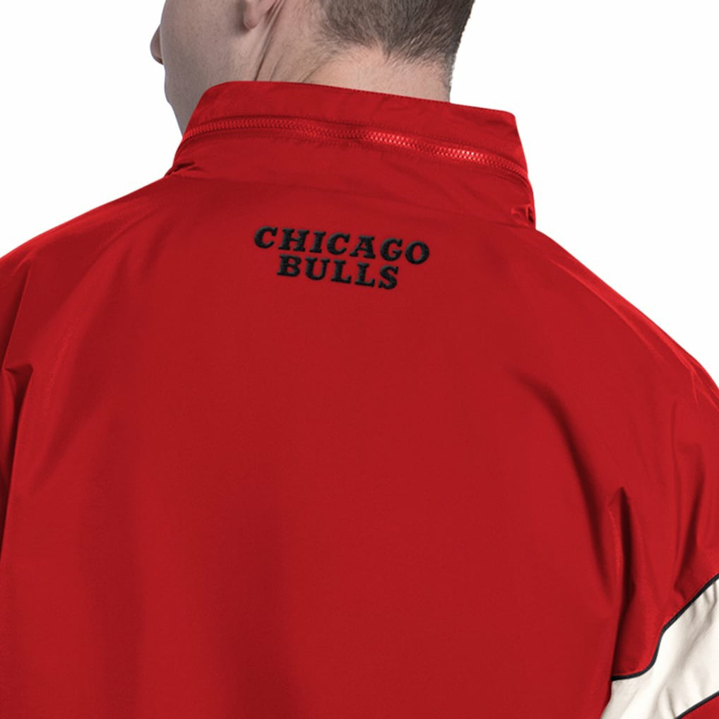 Chicago Bulls Starter The Gust Full-Zip Hooded Jacket Red