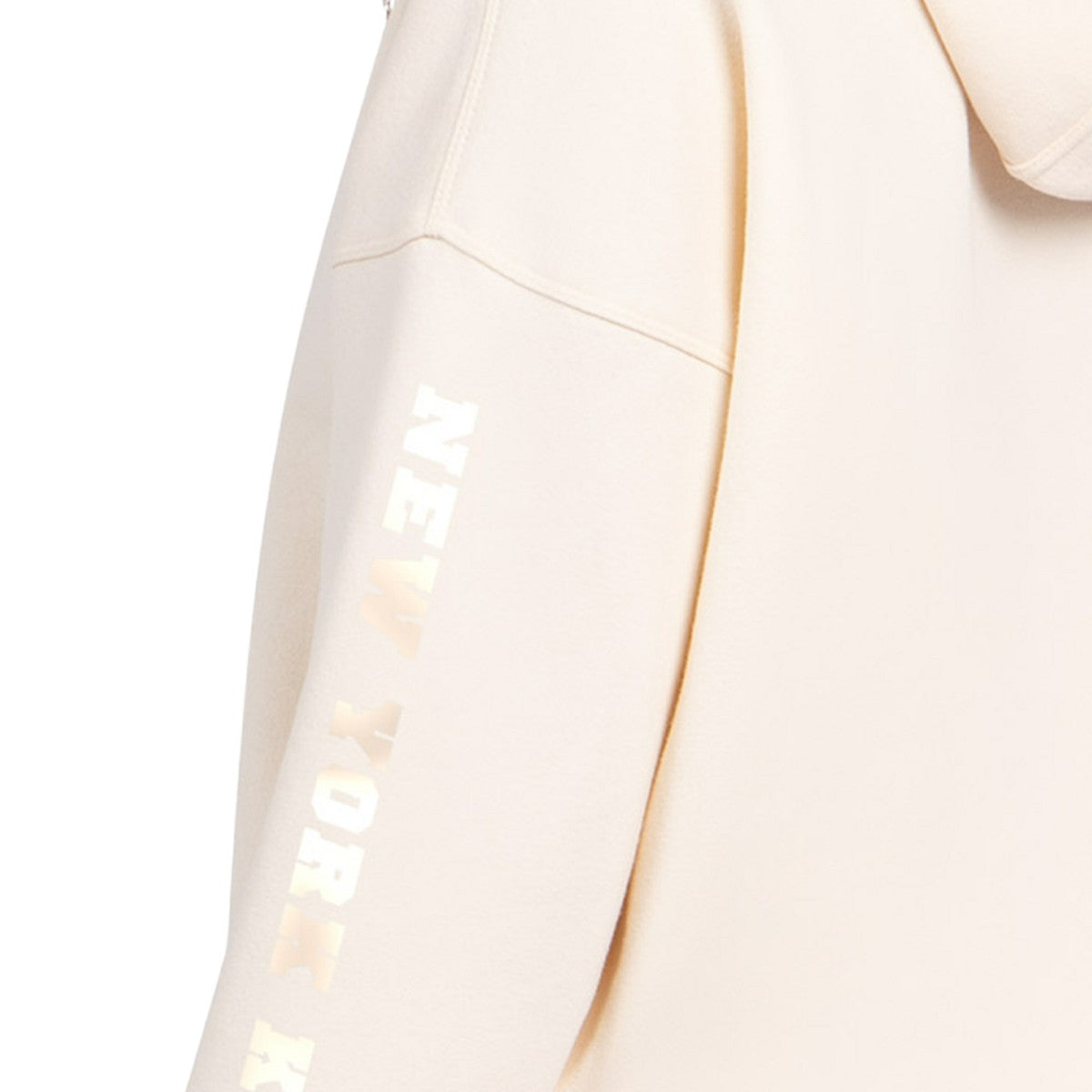 New York Knicks Starter Women's Pastel Relaxed Hoodie Cream