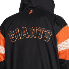 San Francisco Giants Pro Player Legacy Lightweight Full-Zip Hooded Jacket - Black/Orange - MLB Lifestyle