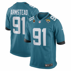 Nike Arik Armstead Jacksonville Jaguars Team Walter Payton Man of the Year Game Jersey Teal