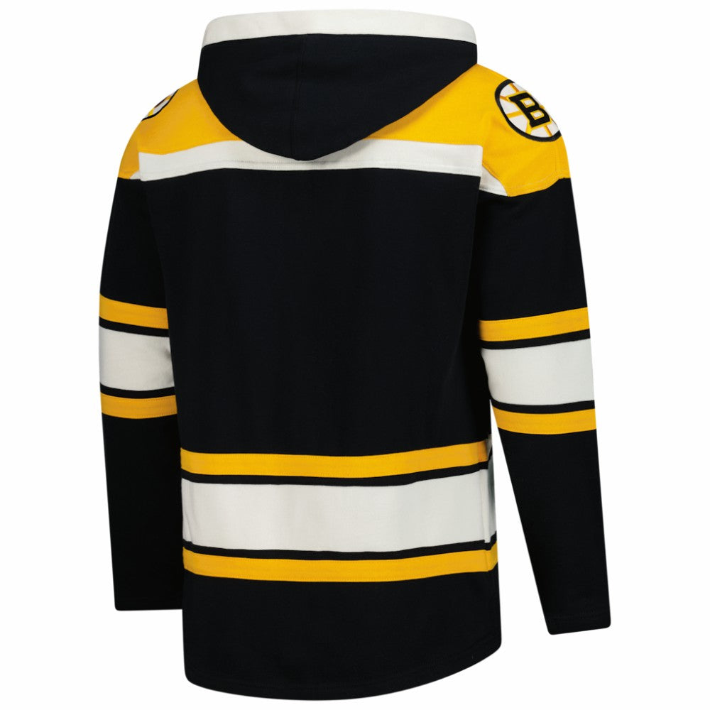 Boston Bruins '47 Superior Lacer Hoodie - Black - NHL 203639578
