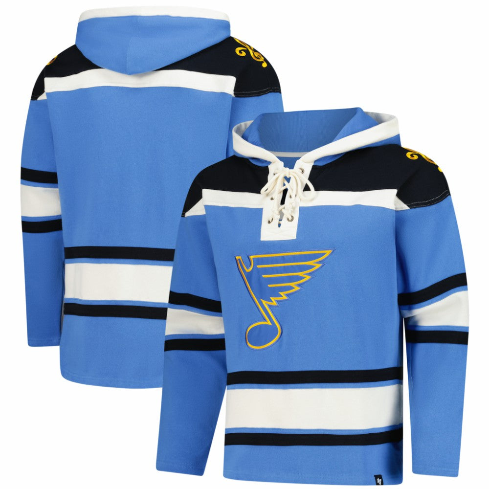 St. Louis Blues '47 Superior Lacer Hoodie - Blue - NHL 203639579