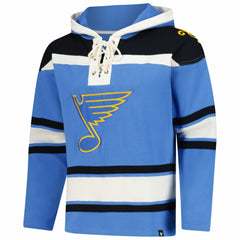 St. Louis Blues '47 Superior Lacer Hoodie - Blue - NHL 203639579